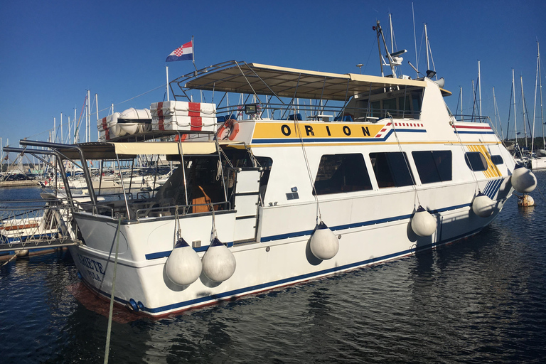 From Pula: Day Cruise to Rovinj, Lim Fjord, and Red Island