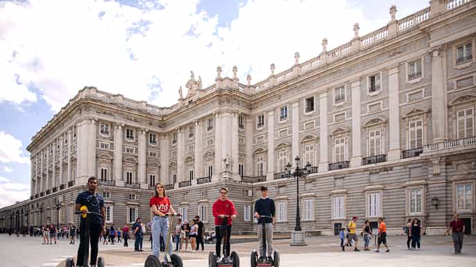 tour en segway por el centro de madrid