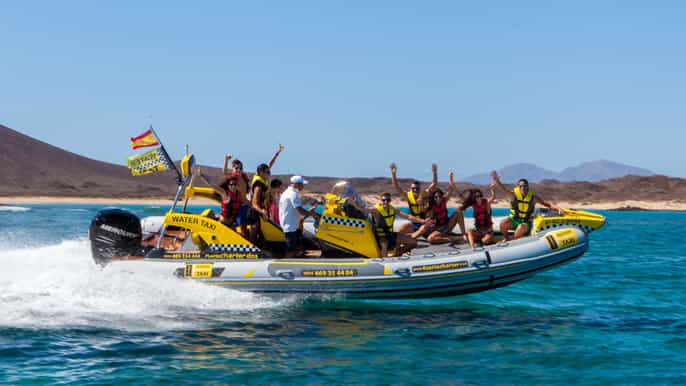 fuerteventura water taxi to lobos island