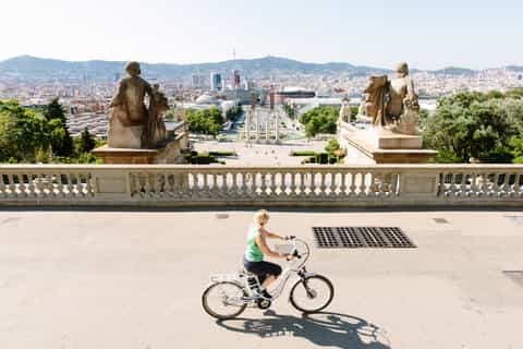 electric bike tour of montjuic and barcelona