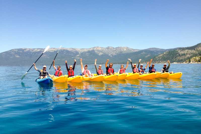 Lake Tahoe: Sand Harbor Kayak or Paddleboard Tour