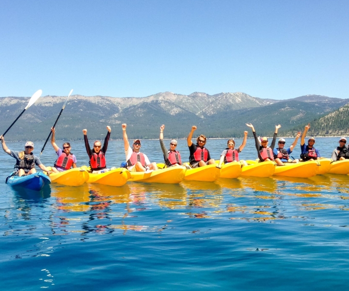 Lake Tahoe: Sand Harbor Kayak or Paddleboard Tour