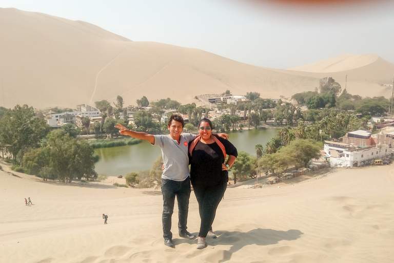Depuis Lima : visite privée îles Ballestas et Huacachina