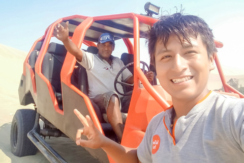 Depuis Lima : visite privée îles Ballestas et Huacachina