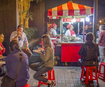 Lima: Straatvoedsel-, markt- en eettour door het historische centrum