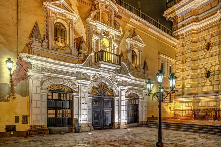 Lima: Water Magic Circuit, Downtown and Catacombs Night Tour Lima: Water Magic Circuit, Downtown and Catacombs Tour