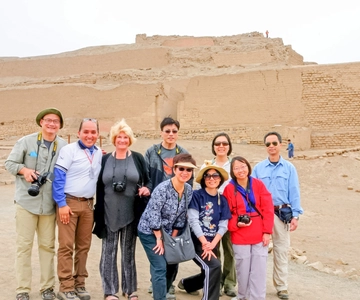 Lima: Halvdagsutflykt Pachacamac, Barranco & Chorrillos Privat tur