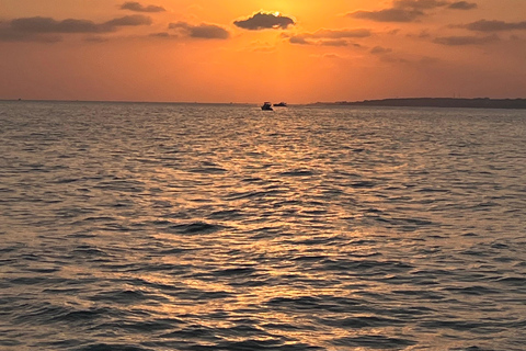Side: Sunset River Cruise with Dinner and Hotel Transfer Private Sunset Cruise Tranfer Dinner Included
