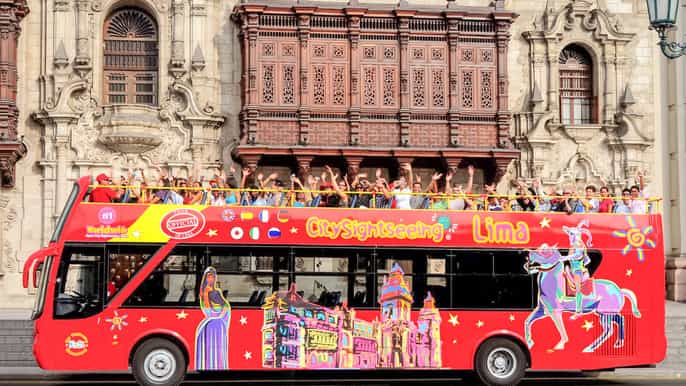 lima panoramic city bus tour