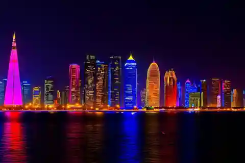 Tour serale della città di Doha con partenza dall'hotel, aeroporto e transfert
