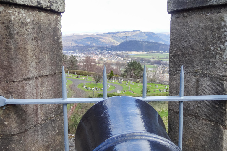 Da Edimburgo: Castello di Stirling, Loch Lomond e tour del whiskyTour in inglese