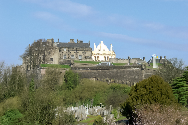 Da Edimburgo: Castello di Stirling, Loch Lomond e tour del whiskyTour in inglese