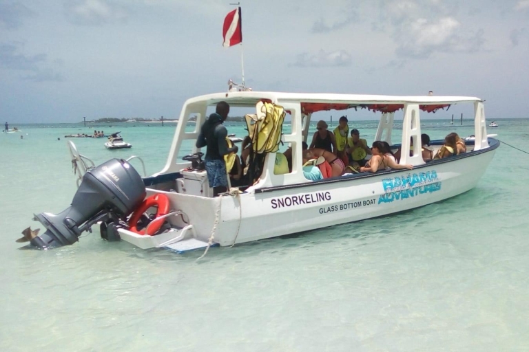 Nassau: łódź ze szklanym dnem, łódź z bananami i nurkowanie z rurkąNassau: łódź ze szklanym dnem, łódź bananowa i nurkowanie z rurką