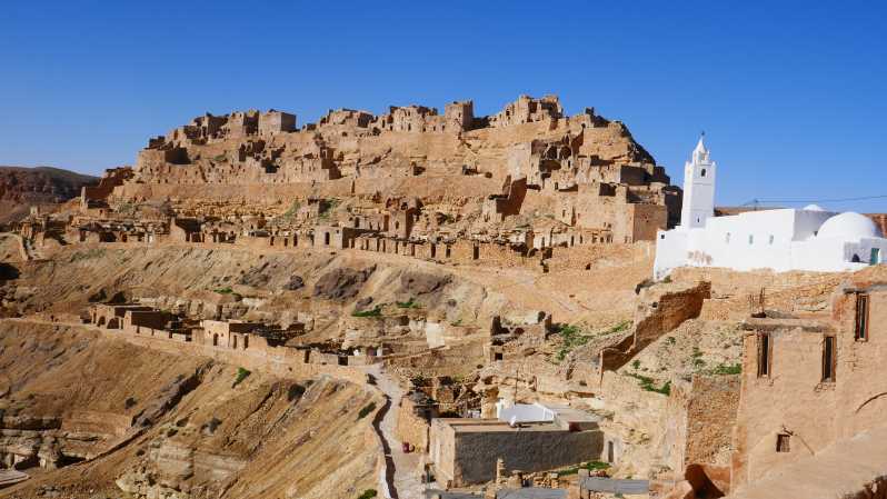 Djerba: 3 Days trekking Cheninni Ksar Ghilane sahara desert