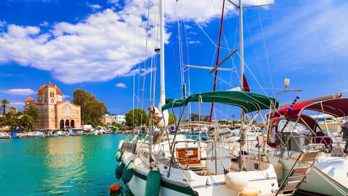 athens guided day trip to aegina and agistri islands
