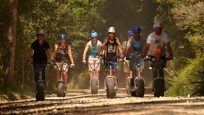 knysna downhill forest scootour adventure