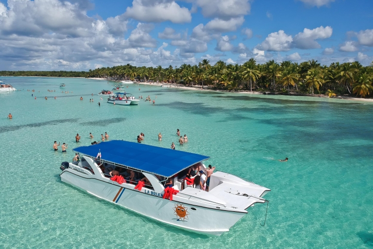 Saona Island: Full-Day Boat Tour with Optional Upgrades Pickup from Hotel