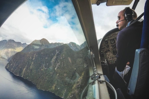 Vol panoramique de Milford Sound et Big 5 Glaciers au départ de Queenstown