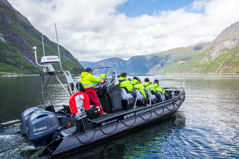 Eidfjord: 1-Hour Fjord RIB Tour