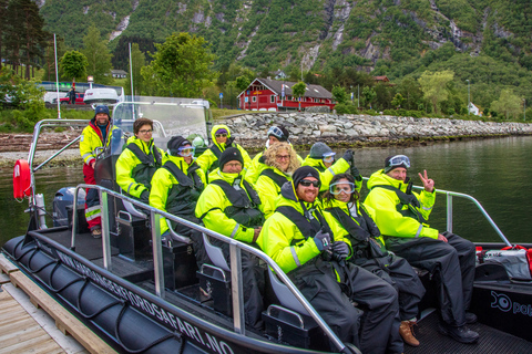 Eidfjord: 1-Hour Fjord RIB Tour