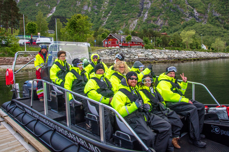 Eidfjord: 1-Hour Fjord RIB Tour
