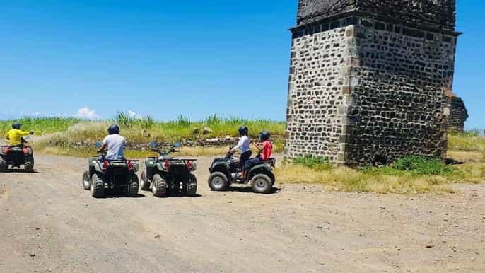 south of mauritius quad bike tour