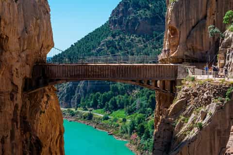 caminito del rey private guided tour from málaga port