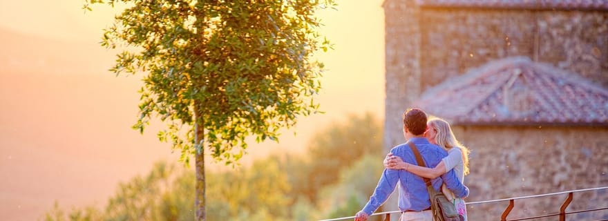 Visite privée autour du vin Brunello avec déjeuner toscan