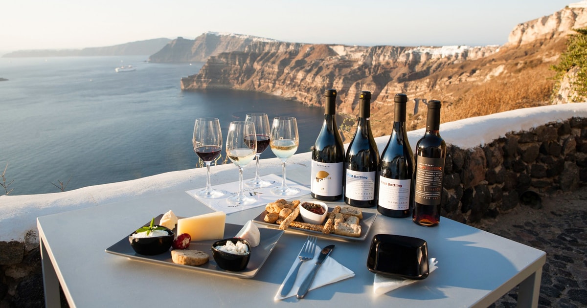 santorini greece wine tour