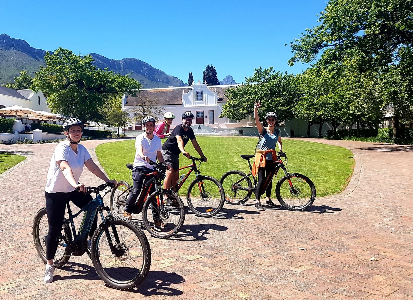 Stellenbosch: Historisk cykeltur og vinsmagning