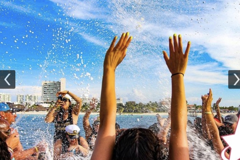 Rockstar Boat Party Cancun - Rejs alkoholowy Cancun (18+)Impreza na łodzi w Cancun dla dorosłych