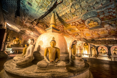 Au départ de Kandy: visite guidée de 2 jours du patrimoine ancien du Sri Lanka