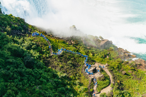 Cataratas do Niágara: Caverna dos Ventos, Passeio de Barco, &amp; Passeio de TrolleyCataratas do Niágara: Tour guiado com barco, caverna e carrinho e guia