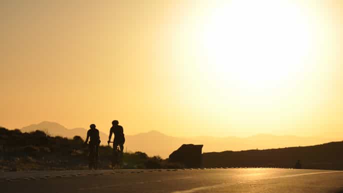 las vegas red rock canyon sunrise selfguided e–bike tour