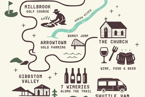 Queenstown to Gibbston Winery: E-bike Self-Guided Adventure