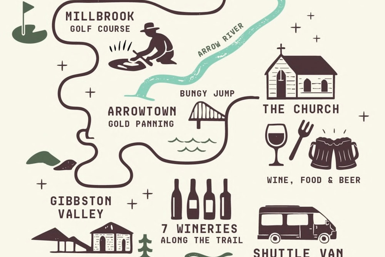 Queenstown to Gibbston Winery: E-bike Self-Guided Adventure
