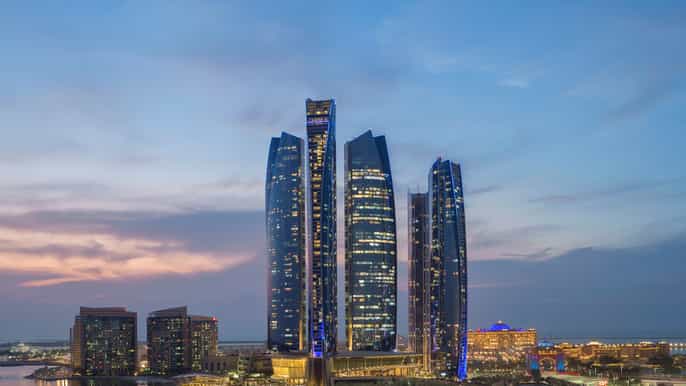 abu dhabi observation deck at etihad towers entrance ticket