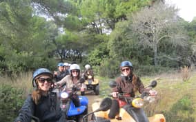 Corfu: Island Exploration Quad Tour with Traditional Lunch