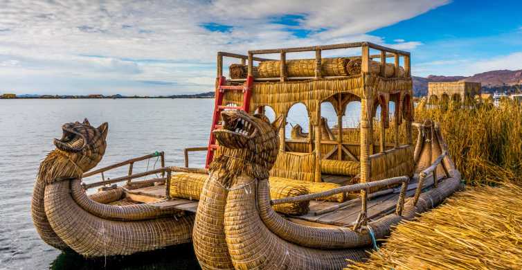 Puno: Excursió de dia complet al llac Titicaca i Uros i Taquile