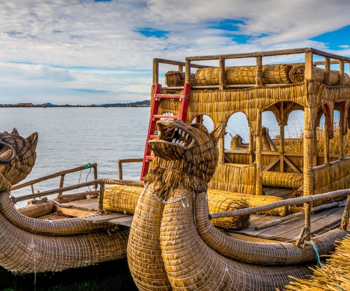 Titicaca: tour di 1 giorno con Uros e Taquile da Puno