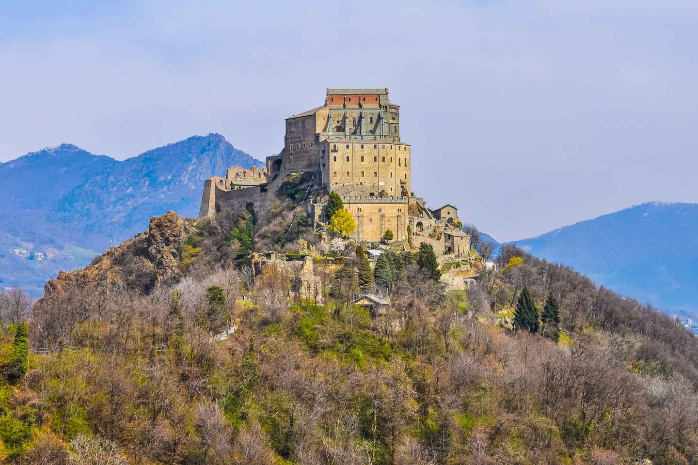 From Turin: Half-Day Medieval Sacra di San Michele Tour - Private Tour with Pickup from Turin
