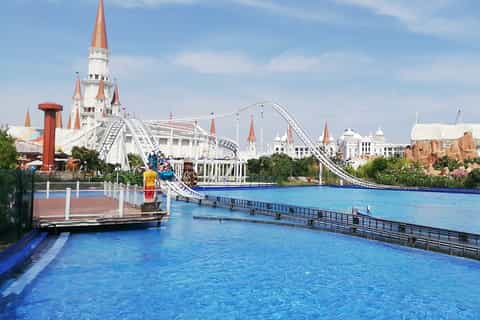 From Side: Land of Legends Theme Park with Transfer & Ticket