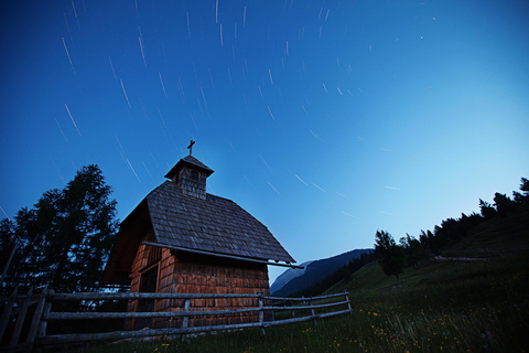 Vandring &amp; FotoVandring och fotografering vid solnedgången