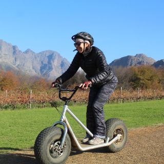 Franschhoek: Down Hill Scooter Tour