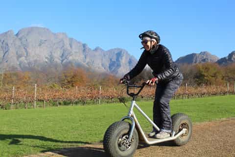 Franschhoek: Down Hill Scooter Tour