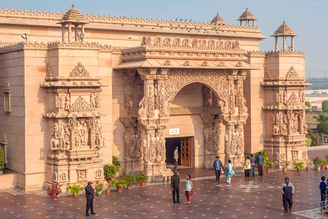 Akshardham: Exhibition, Light and Water Show with Transfers Evening Visit with Light and Water Show