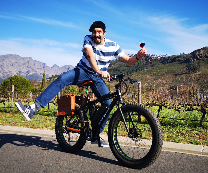 Franschhoek: E-Bike Guided Winery Tour