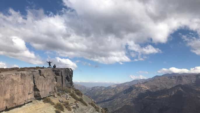 santiago 10kilometer condor canyon hike