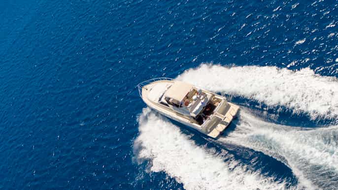 from rhodes private yacht cruise to symi with lunch