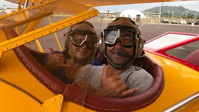 kauai private sightseeing biplane adventure